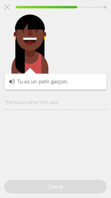 Illustration for article titled I'm Loving Updated Mobile Duolingo *edited*